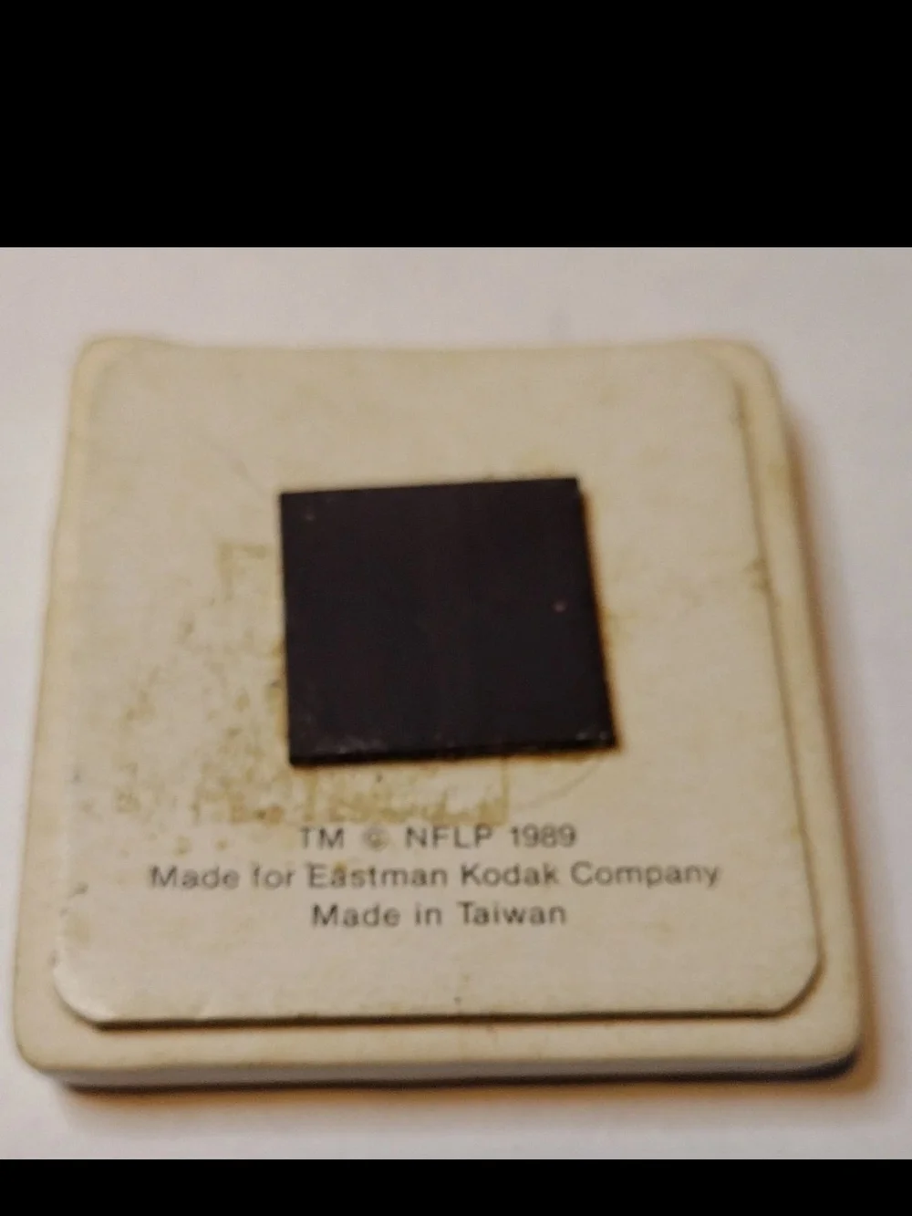 Vintage NFL Picture Frame Magnetic Backing Eastman Kodak Company 1989 NFL AFC
